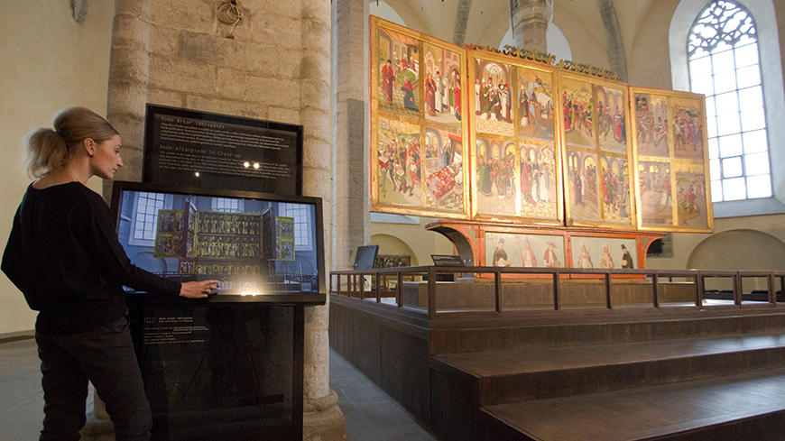 The Rode Altarpiece in close-up – Niguliste Museum